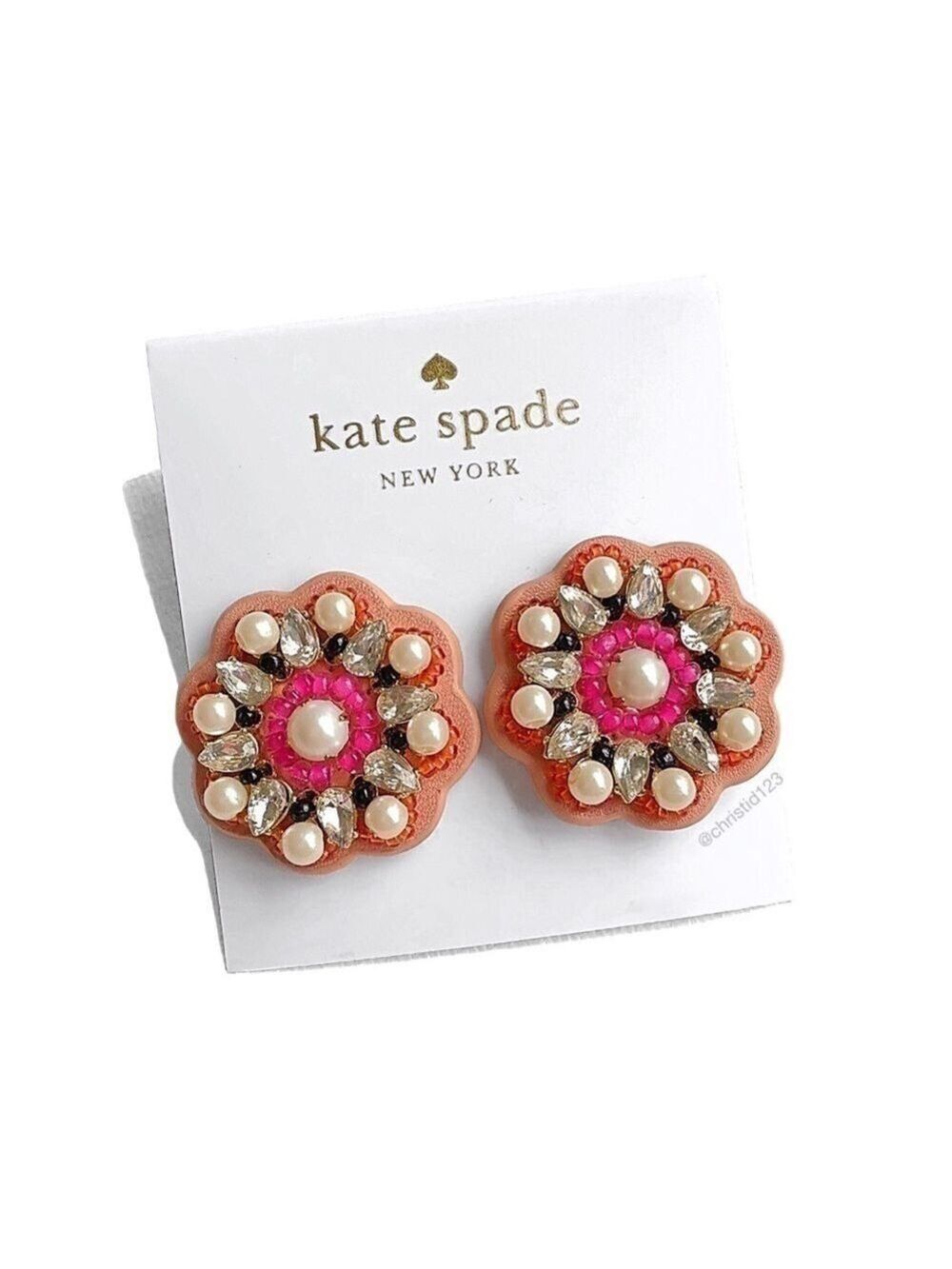 Kate Spade Desert Garden Button Earrings